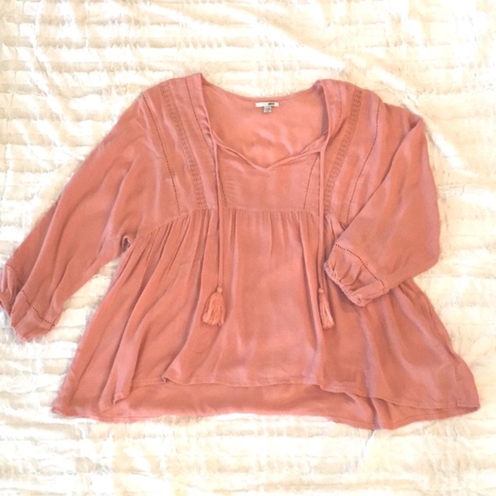 Boho 3/4 Sleeved Blouse